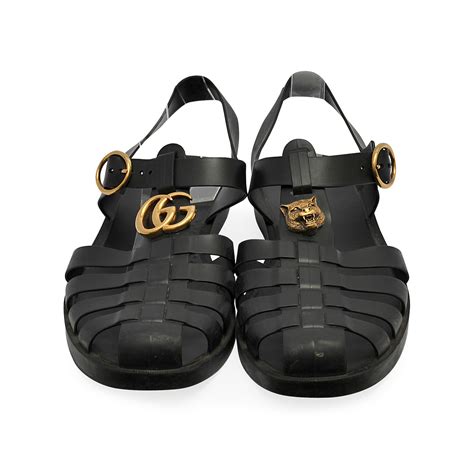 gucci buckle sandals